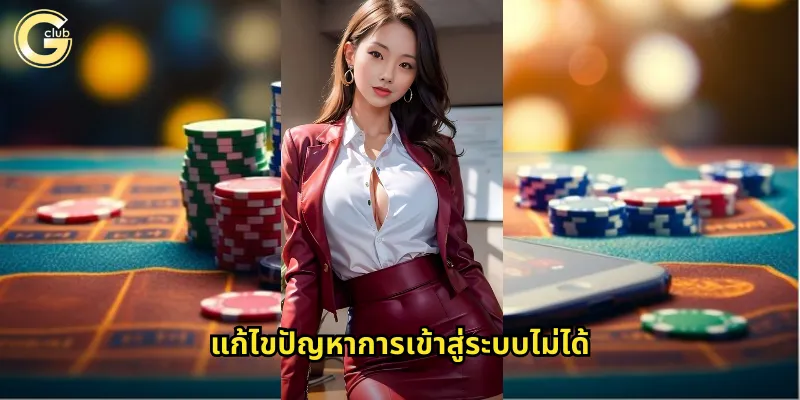 แก้ไขปัญหาการเข้าสู่ระบบไม่ได้